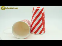 Round Paper Cup for Milk Tea Leak-proof and Eco-friendly