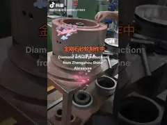 China Resin bond diamond centerless grinding wheel for sharpening carbide tools,1A1 flat diamond grinding wheels supplier