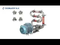Высокочистые насосы с вязкостью, мини-ротационные насосы для перемещения сыра и сывороточного йогурта video
