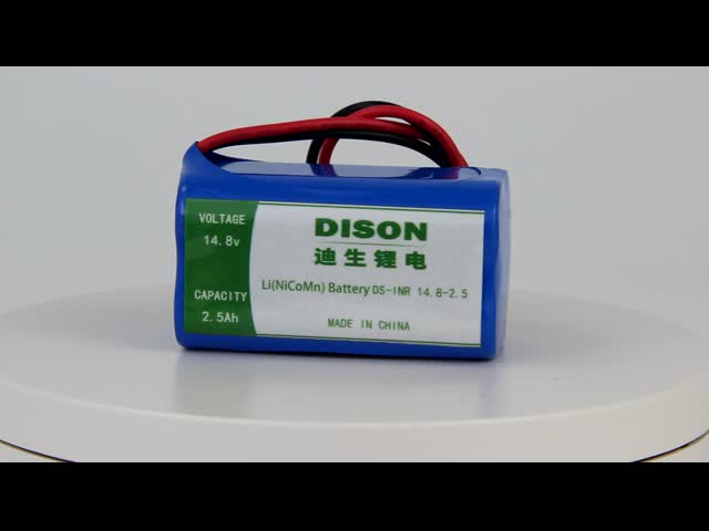 2C Степень разряда 14,8в 2,5Ah NMC Литий-ионный Li NiCoMh аккумуляторный пакет для робототехники видео