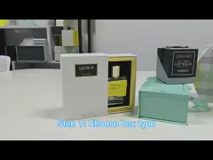 Lid And Base Box Soft Touch Paperboard Gift Box Matte Luxury Packaging Boxes For Perfume