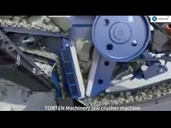 Машины для сжимания челюстей Доломит Туркуазная дробилка Машины для добычи video