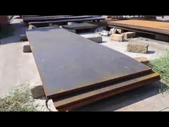 Изготовление HR A36 горячо прокатаной стальной плиты для индивидуального строительного материала video