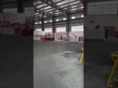 aluminum solar frame Panorama of processing workshop