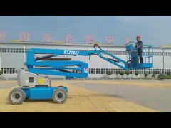 6500 кг весовой вместимости самоходный суставный подъемник для воздушной рабочей платформы video