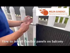 120 Watt Panel solar ligero flexible Hojas 20W - 500W cargador solar flexible