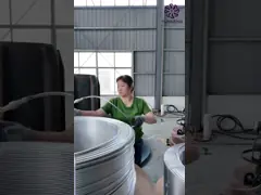 1050 D32 35 мм Алюминиевая круглая трубка на заказ Водяная охлаждающая башня video