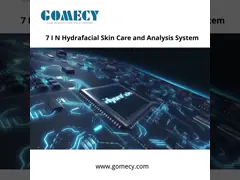 Машина для ухода за кожей лица с сенсорным экраном Hydra Dermabrasion System с запечатанной холодильной головкой video