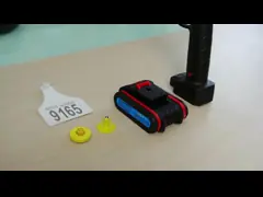 Электрический аппликатор для ушных меток для ушных меток для скота Новый уровень video