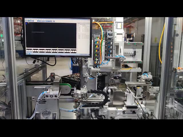 Engine Valve seat Automated Ultrasonic Testing Machine Flaw Detector