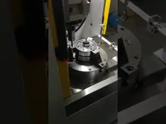 Одностанционная автомобильная выходная передача Автоматическая балансирующая машина Вертикальная одноплоскость буровой коррекции балансировщик video