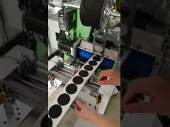 Высечки INOAC PORON EMI Проводящая пена Двухсторонние круглые наклейки video