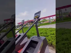 Аэробическое оборудование Интеллектуальная кнопка Лестничная лестница Машина подключение в шаг аварийная остановка video