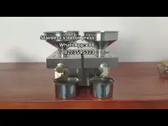 Машина для масляного прессования горчицы дома Машина для масляного пресса video