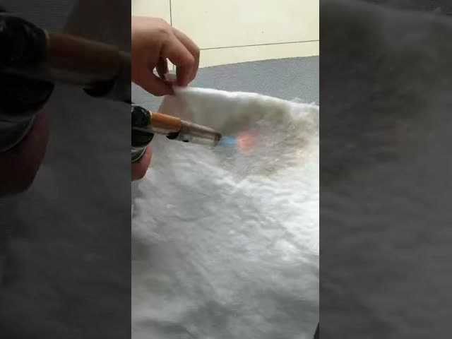 High silica glass fiber