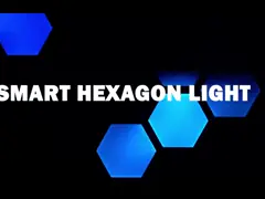 Регулируемый умный шестиугольный свет с Wi-Fi Bluetooth управления для игрового зала video