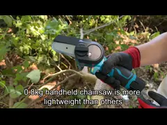 3 Inch Cordless Lithium Battery Power Mini Electric Chain Saws Tree Cutting For Sale