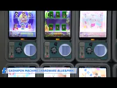 Японский автомат для продажи гача Приз Конфеты Автоматическая монета Управляемая мини-капсулой игрушка Гашапонные машины video