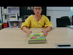 Crianças Arte de capa dura Folhetos de papel Paperbacks Livros de quadro CMYK Cor completa