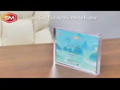 Multiple Size Digital Frame Clear Acrylic Photo Frame For Decoration
