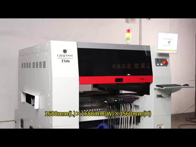 Charmhigh Electronic Products Machine 6 Heads Automatic Pick And Place Machine High Speed Pcb Making Machines For Smt