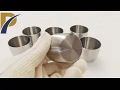 Zr702 Zr Круглое 21 мл 30 мл прямостенное цилиндрическое циркониевое кристалло video