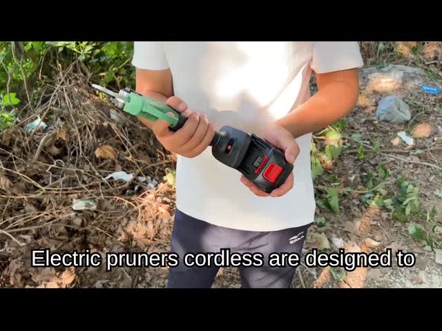 25mm Brushless Electric Pruning 18V/21V Electric Scissors Cordless Power Shears For Makita Battery