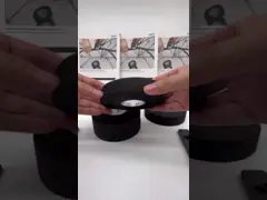 Изготовленная на заказ лента проводки провода черноты ватки для безопасного предохранения от кабеля video