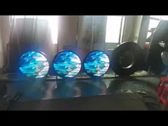 P2.5 Круг полноцветный светодиодный дисплей Круглый экран Гибкая видеостенная панель video