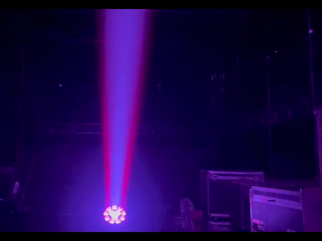 12*40W RGBW 4-In-1 Indoor LED Beeye Stage Zoom Light DMX512 For Disco Party