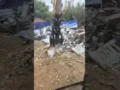 5 爪 掘削機 取っ 木 石 取っ 掘削機 5〜10 トン