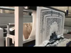 Высокоскоростной ковровой принтер video