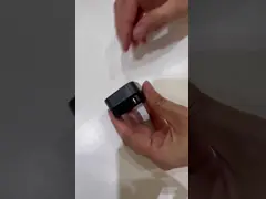 UV Black Glass Storage Jars Child Resistant Lid 9mL Cosmetic Jar Containers