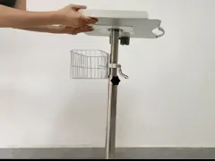 Медицинская тележка с колесами для ультразвуковых аппаратов по цене больничной мебели video