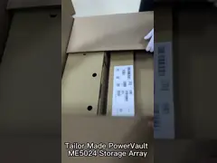 Сетевое DELL PowerVault ME5024 Хранение 8 портов 32 ГБ Двойной контроллер video