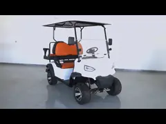 4кВт Мотор 48В 150AH Литий-ионная батарея 2+2 сиденья Коляска для гольфа Персональная настройка video