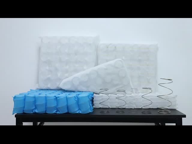 10-сантиметровый настраиваемый блок пружин Pocket для подушек дивана видео