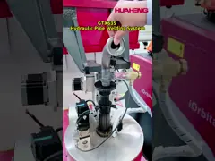 GTX63S Гидравлическая система сварки труб TIG Экономия труда для локомотивной промышленности video