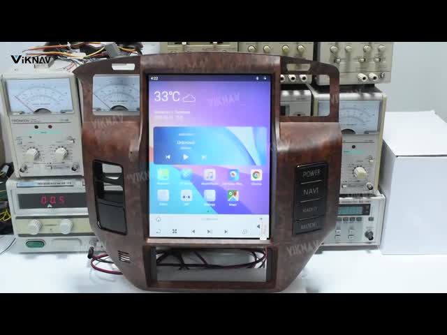Aftermarket Touchscreen Y61 Nissan Patrol Head Unit 2004-2019 GPS For Car