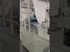 製造のための機械 トラペソイドフィルターバッグ 多様性のある生産と初期効果 video