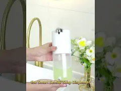 380ml Smart Sensor Dispenser IPX5 Waterproof 0-70cm Sensing Distance