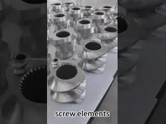 Биметаллический бочонок винта для небольшой пластиковой машины инжекционного метода литья video