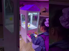 Игровые машины в помещениях мини-супер-краны, ноговые машины, ноговые машины, маленькие video