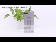 30-90PSI мини-водяной флоссер для путешествий с отсоединяемым соплами video