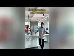 Плоская вулканизирующая резиновая испытательная машина с LCD сенсорным экраном 10T 20T 30T 50T video