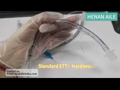 4.5mm Reinforced Endotracheal Tube PVC Wire Reinforced Tracheal Tube video