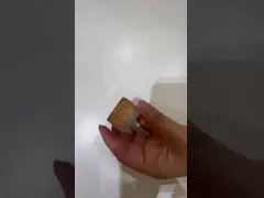 5 мл устойчивая к детям стеклянная банка 5 мл изготовленная на заказ стеклянная тара с защитой от детей video