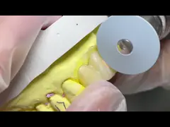 Прочность Естетическая красота Твердая цирконовая корона Идеально подходит для одного или нескольких зубов video