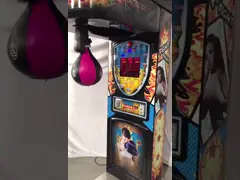 Уличная развлекательная боксерская боксерская машина боксерская сумка боксерская игровая машина Внутренний Ultimate Big Punch Boxing Arcade Machine video