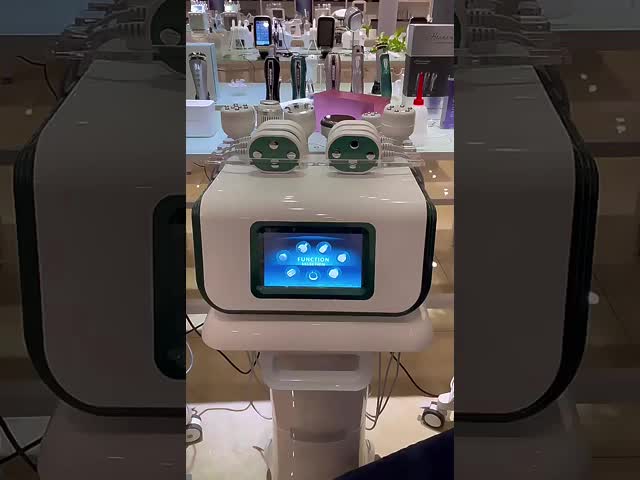 Sistema de cavitación al vacío de 40K Foton Lipolaser Máquina de adelgazamiento de cavitación RF El video